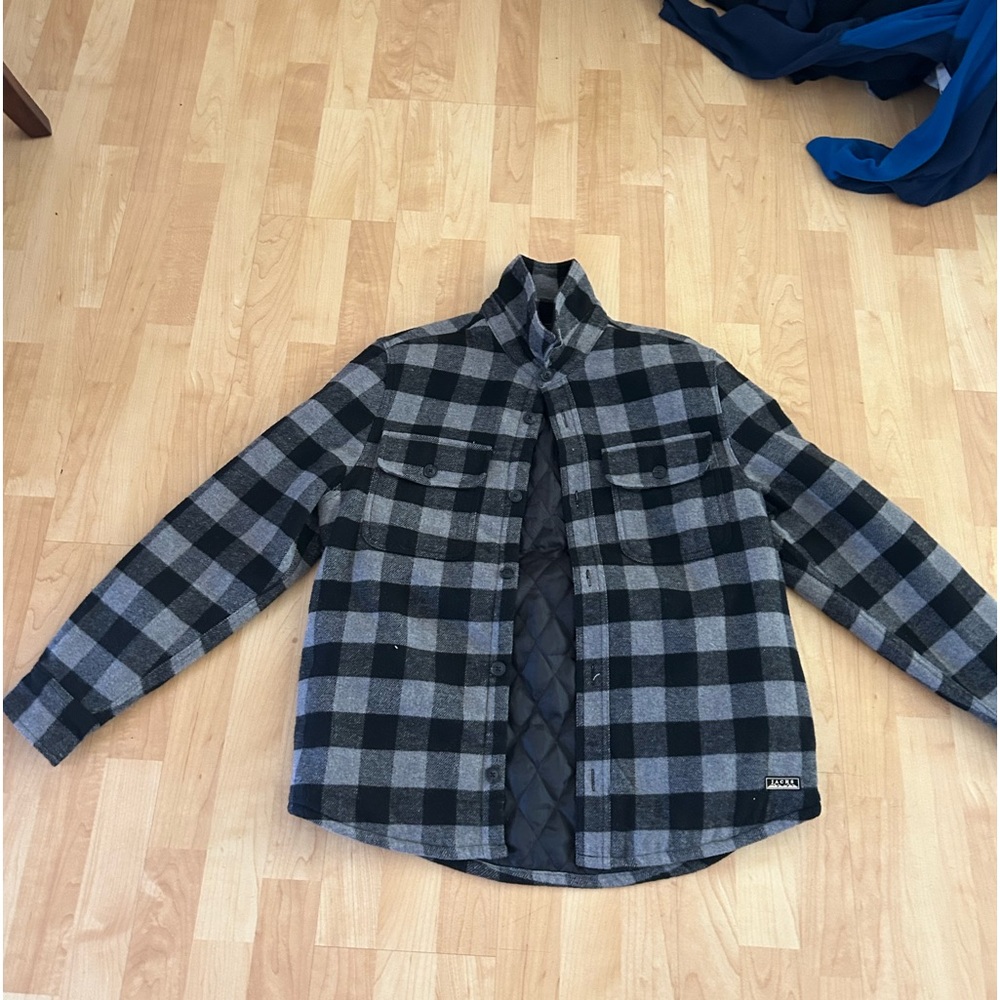 Jachs puffer flannel